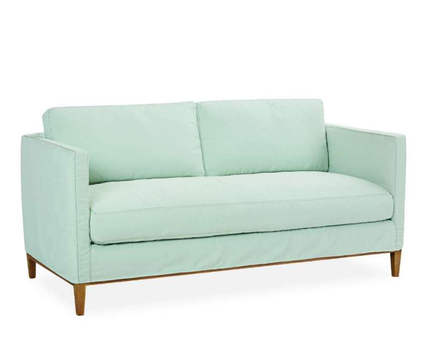 Picture of C3583-11 SLIPCOVERED APARTMENT SOFA