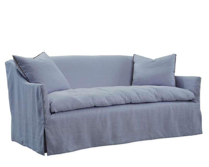 Picture of C3621-11 SLIPCOVERED APARTMENT SOFA