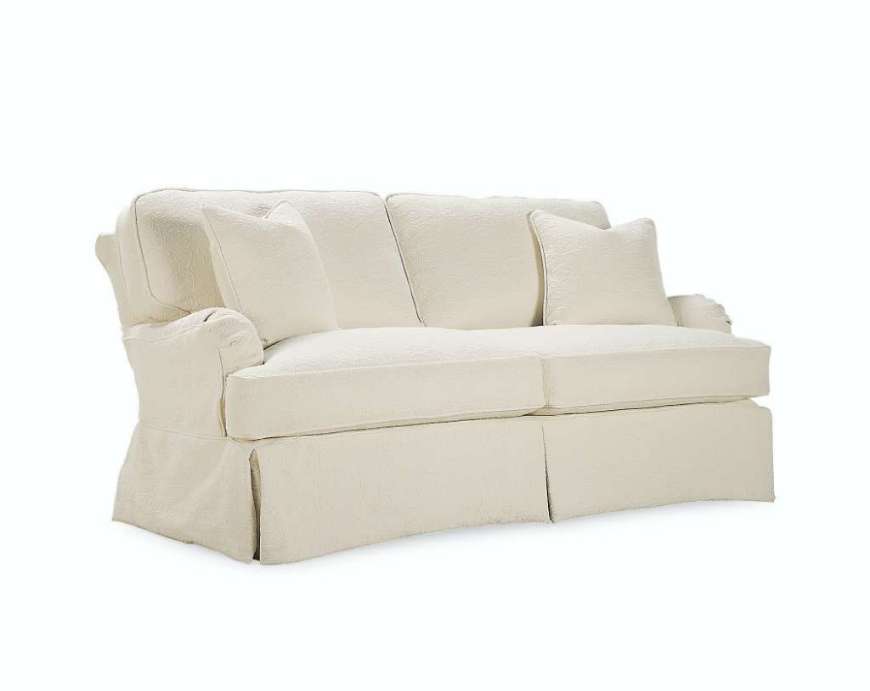 Picture of C3752-11 SLIPCOVERED APARTMENT SOFA
