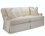 Picture of C3794-11 SLIPCOVERED APARTMENT SOFA