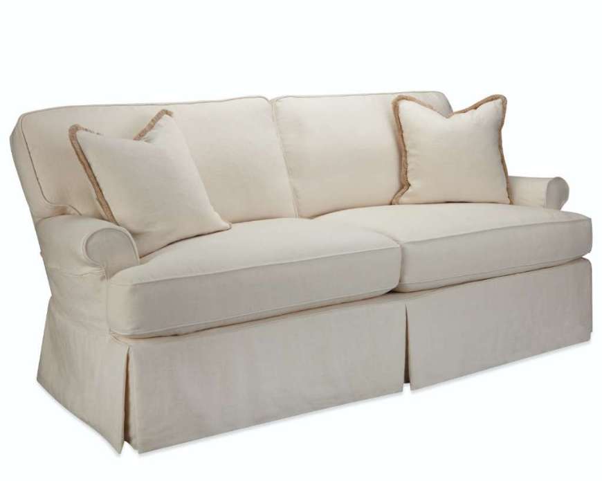 Picture of C3794-11 SLIPCOVERED APARTMENT SOFA