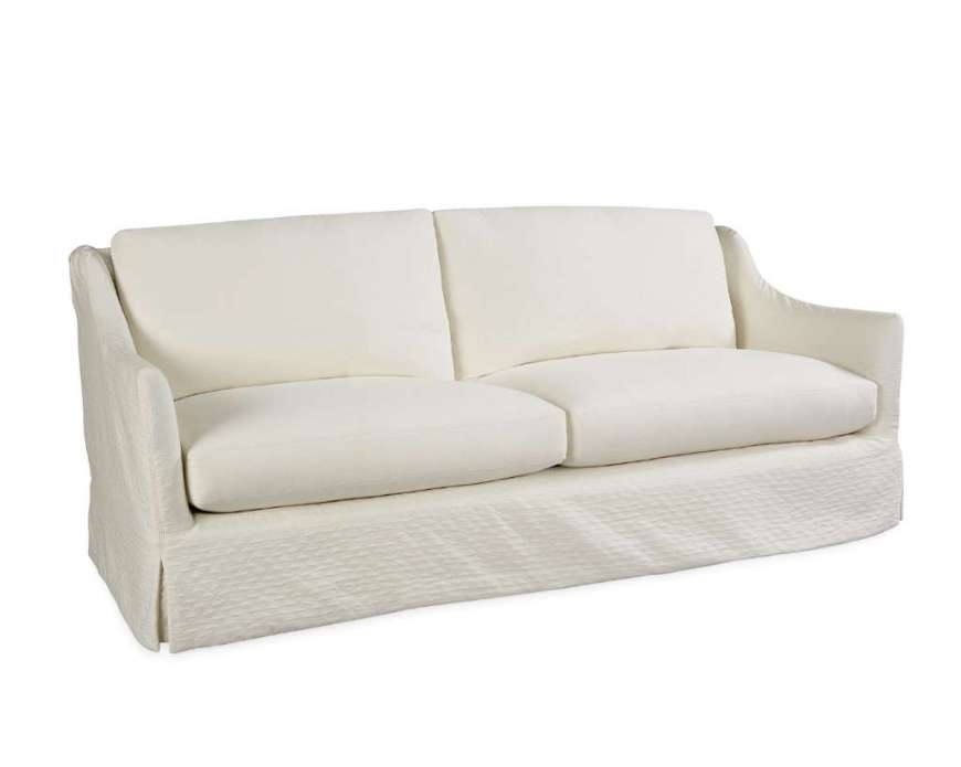 Picture of C3821-11 SLIPCOVERED APARTMENT SOFA
