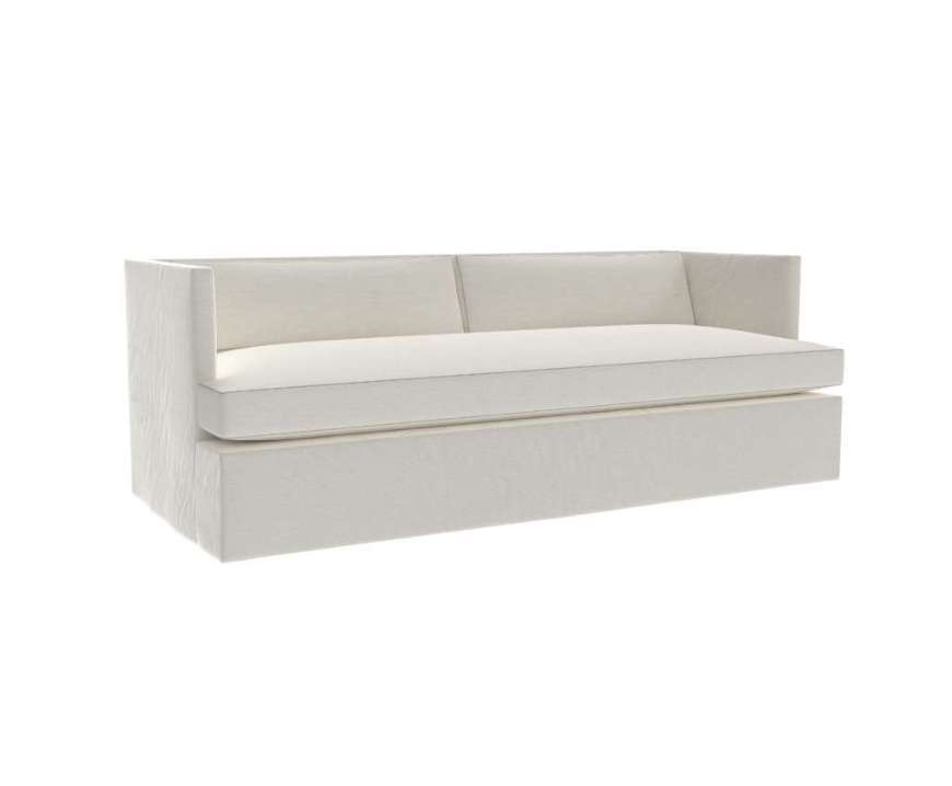 Picture of C3893-11 SLIPCOVERED APARTMENT SOFA