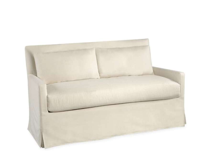 Picture of C3907-11 SLIPCOVERED APARTMENT SOFA
