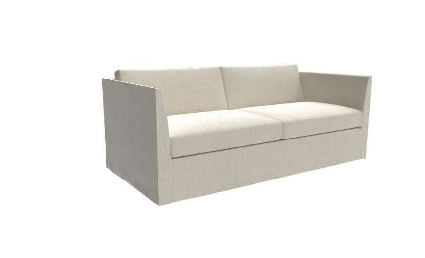 Picture of C3941-11 SLIPCOVERED APARTMENT SOFA