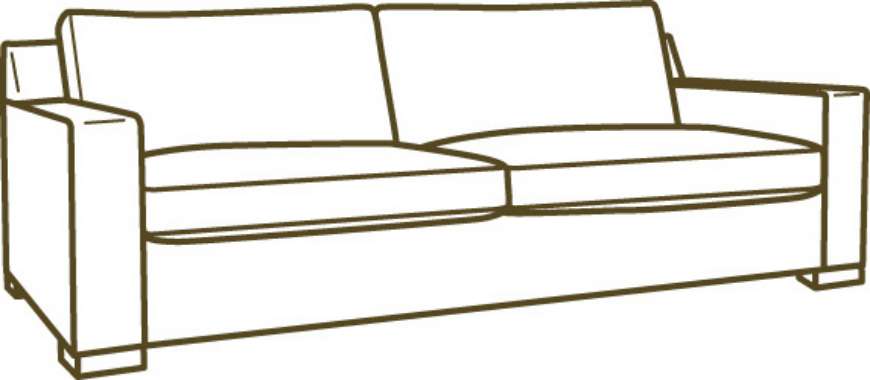 Picture of C4014-03 SLIPCOVERED SOFA