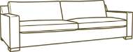 Picture of C4014-44 SLIPCOVERED EXTRA LONG SOFA