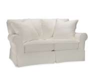 Picture of C7117-02 SLIPCOVERED LOVESEAT