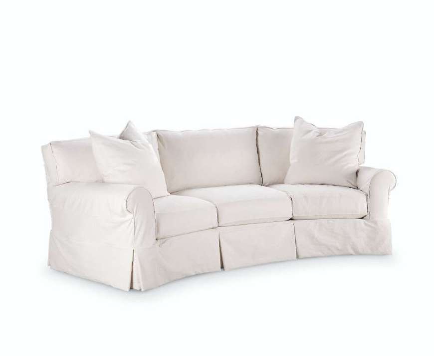 Picture of C7117-33 SLIPCOVERED WEDGE SOFA