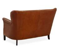 Picture of L1347-02 LEATHER LOVESEAT