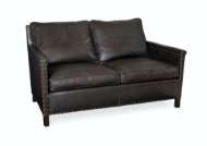 Picture of L1935-02 LEATHER LOVESEAT