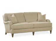 Picture of L2452-32 LEATHER TWO CUSHION SOFA