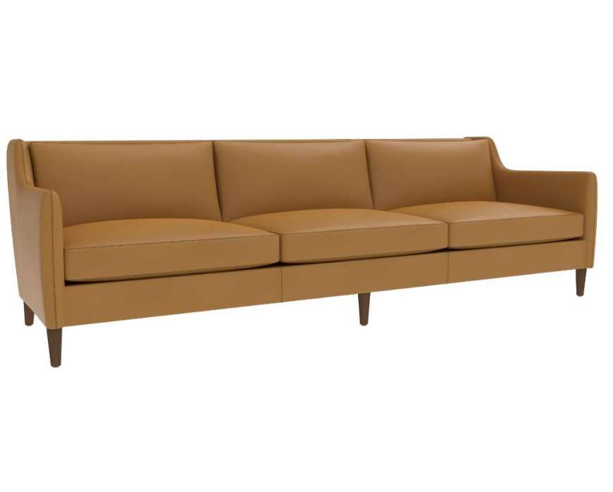 Picture of L3303-44 LEATHER EXTRA LONG SOFA