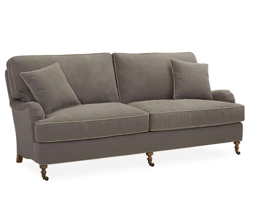 Picture of L3452-32 LEATHER TWIN CUSHION SOFA