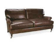 Picture of L3895-02 LEATHER LOVESEAT