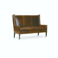 Picture of L3915-02 LEATHER LOVESEAT
