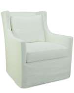 Picture of C1011-01SG SLIPCOVERED SWIVEL GLIDER CHAIR