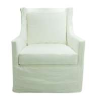 Picture of C1011-01SG SLIPCOVERED SWIVEL GLIDER CHAIR