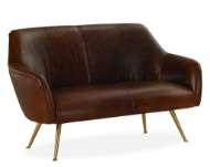 Picture of L8009-02 LEATHER LOVESEAT