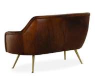 Picture of L8009-02 LEATHER LOVESEAT