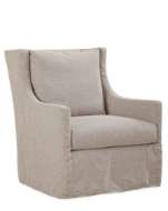 Picture of C1211-01SG SLIPCOVERED SWIVEL GLIDER CHAIR