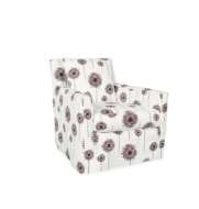 Picture of C1296-01SG SLIPCOVERED SWIVEL GLIDER CHAIR