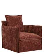 Picture of C1297-01SW SLIPCOVERED SWIVEL CHAIR