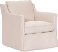 Picture of C1401-01SW SLIPCOVERED SWIVEL CHAIR