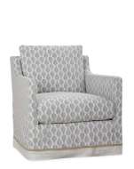 Picture of C1401-01SW SLIPCOVERED SWIVEL CHAIR