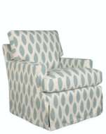 Picture of C1601-01SG SLIPCOVERED SWIVEL GLIDER CHAIR