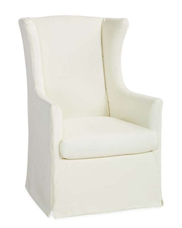 Picture of C1691-01SG SLIPCOVERED SWIVEL GLIDER CHAIR
