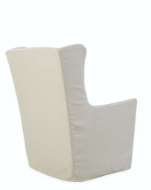 Picture of C1822-01SG SLIPCOVERED SWIVEL GLIDER CHAIR
