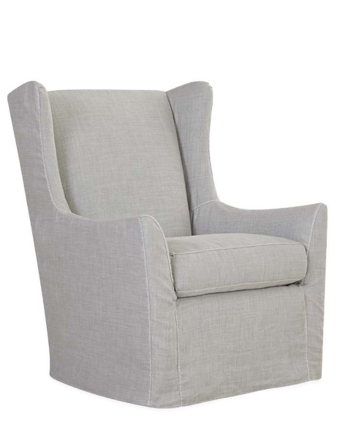 Picture of C1822-01SW SLIPCOVERED SWIVEL. CHAIR