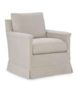 Picture of C1935-01SW SLIPCOVERED SWIVEL CHAIR