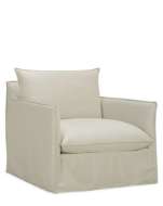 Picture of C1957-01SW SLIPCOVERED SWIVEL CHAIR