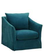 Picture of C3071-01SW SLIPCOVERED SWIVEL CHAIR