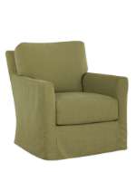 Picture of C3121-01SW SLIPCOVERED SWIVEL CHAIR
