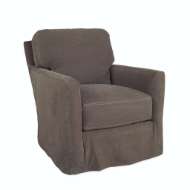 Picture of C3121-01SW SLIPCOVERED SWIVEL CHAIR