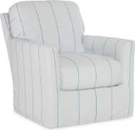 Picture of C3121-01SW SLIPCOVERED SWIVEL CHAIR