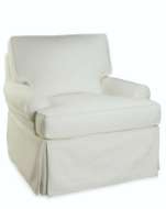 Picture of C3188-01SG SLIPCOVERED SWIVEL GLIDER CHAIR