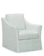 Picture of C3513-01SW SLIPCOVERED SWIVEL CHAIR