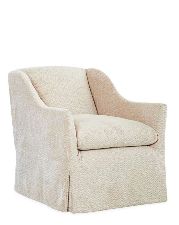 Picture of C3621-01SW SLIPCOVERED SWIVEL CHAIR