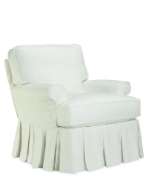 Picture of C3794-01SG SLIPCOVERED SWIVEL GLIDER CHAIR