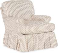 Picture of C3794-01SW SLIPCOVERED SWIVEL CHAIR