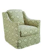 Picture of C3821-01SG SLIPCOVERED SWIVEL GLIDER CHAIR