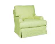 Picture of C3972-01SG SLIPCOVERED SWIVEL GLIDER CHAIR