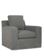 Picture of C4014-01SW SLIPCOVERED SWIVEL CHAIR