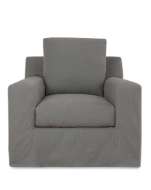 Picture of C4014-01SW SLIPCOVERED SWIVEL CHAIR