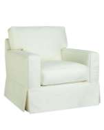 Picture of C5287-01SW SLIPCOVERED SWIVEL CHAIR
