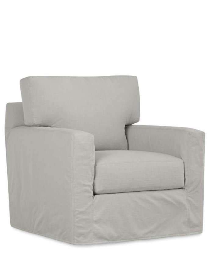 Picture of C5288-01SW SLIPCOVERED SWIVEL CHAIR